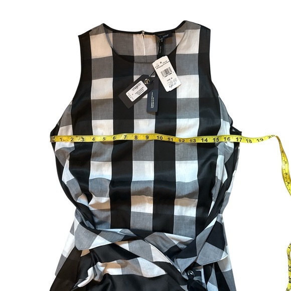 NWT Rag & Bone Brighton Plaid cotton sleeveless Dress - Picture 9 of 16